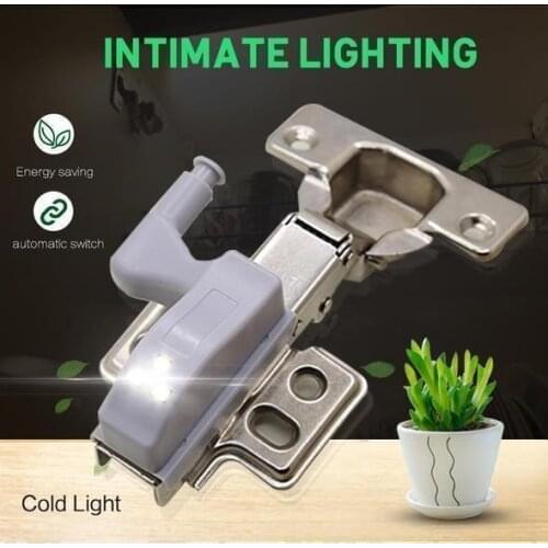 LED Inner Hinge lamp Under Cabinet Light Universal Wardrobe Light Sensor Led Armario For Cupboard Closet Kitchen Dropshipping
