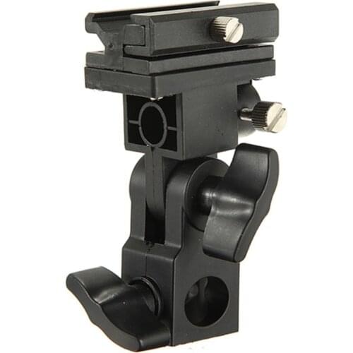 High Quality B Type Universal Mount Flash Hot Shoe Adapter Trigger Umbrella Holder Swivel Light Stand Bracket