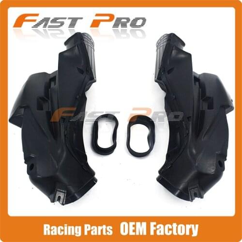 Motorcycle Ram Air Intake Pipe Tube Duct Black For SUZUKI GSXR600 GSXR750 2006 2007 06 07 K6