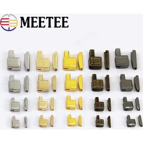 3# 5# 8# 10# Nylon Resin Metal Zipper Stopper Open-end Zipper Slider Socket Repair Insert Box Pin Retainer Replacement Kits