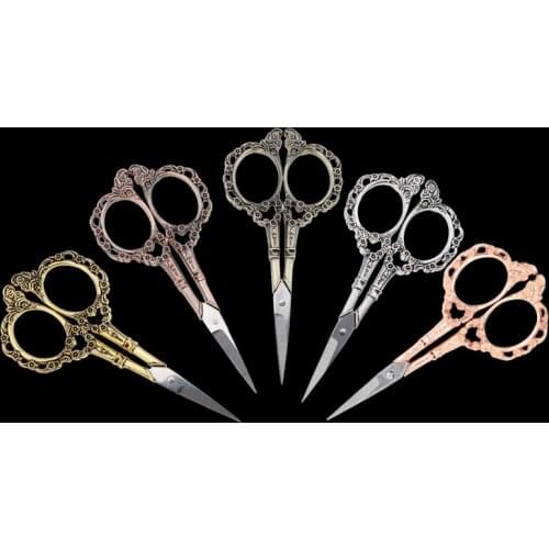 ZAKKA scissor handicraft Embroidery Fabric cross stitch European Retro classic Vintage Antique Craft Sewing Tailor DIY Cut Art