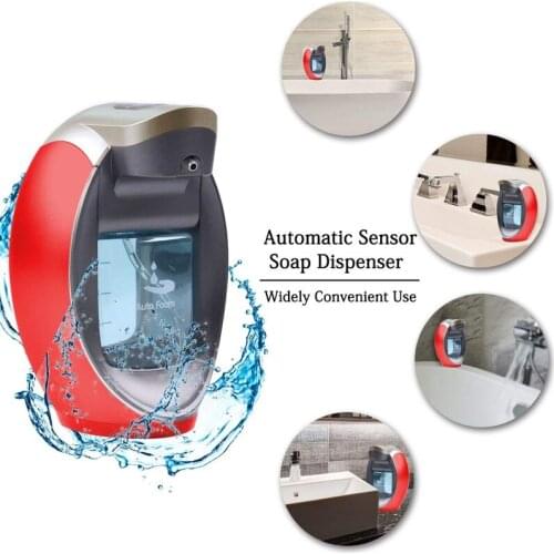Automatic Foam Soap Dispenser 480ML Top Grade ABS & Stainless Steel Waterproof Bathroom Accessories Liquid Soap Dispenser