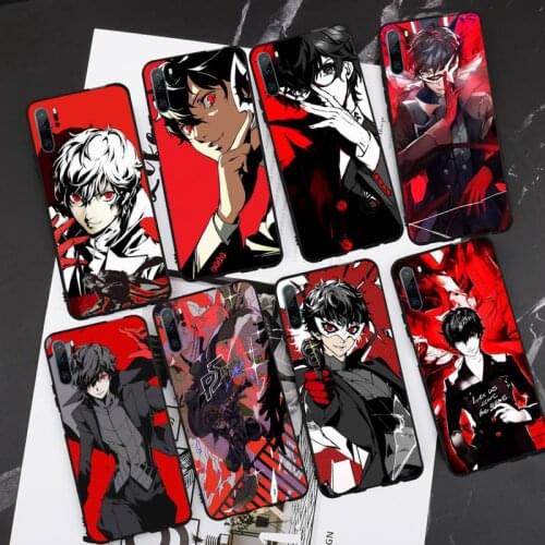 Persona 5 Phone Case For Huawei P20 P30 P40 lite Pro P Smart 2019 Mate 10 20 Lite Pro Nova 5t