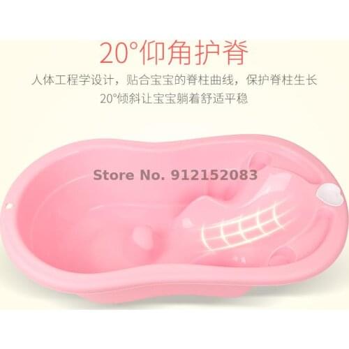 Baby Bathtub Baby Bathtub Can Sit Or Lie Large Thickened Baby Bathtub Newborn Bath Tub