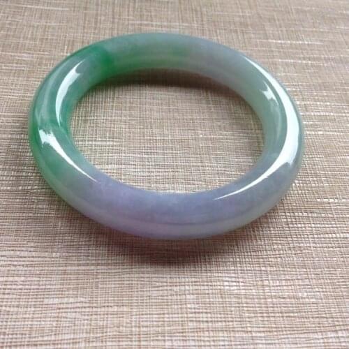 Natural Burma spring of A cargo is exquisite color round bar bracelet Send certificates, send lry box