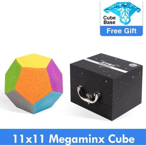 Newest Shengshou 11x11 Megaminxeds Magic Cube SengSo Dodecahedron Cubo Magico Puzzle 11x11 Big megaminxes collection kids toys