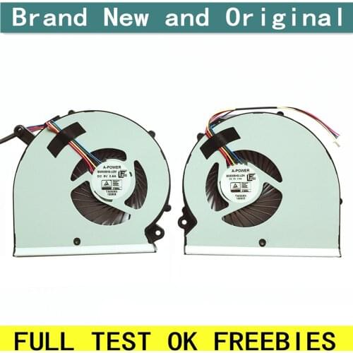New laptop CPU GPU cooling fan Cooler Notebook PC for Gigabyte Aero15 15X Aero 15W V8 X9 14 RP64W Y9 BS5005HS-U2N BS5005HS-U2M