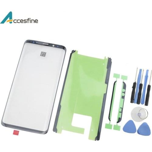 Front Glass Lens Replacement Parts for Samsung Galaxy S10 S10e S9 S8 Plus Note 9 8 LCD display outer touch panel Screen glass