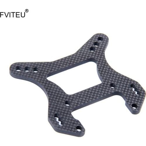 FVITEU 5mm Carbon fiber front shock brace for 1/5 losi 5ive-T Rovan LT King Motor X2