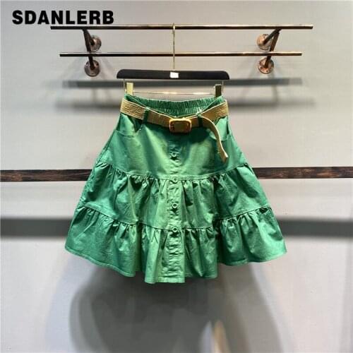 SDANLERB Women's Pleated Skirts