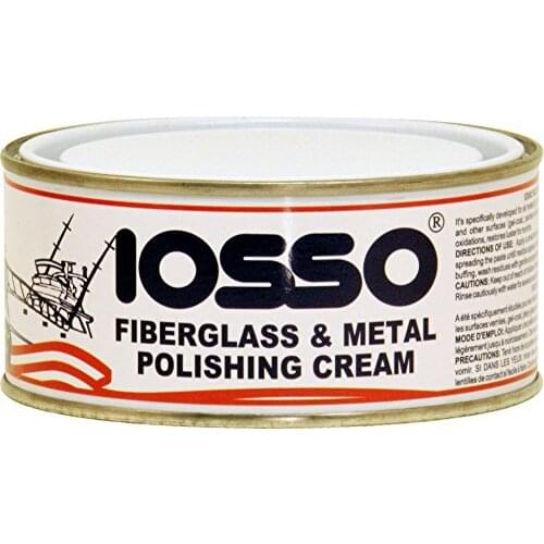 Iosso Fiberglass & Metal Polish, polishing paste for Fiberglass and metals, 250 ml