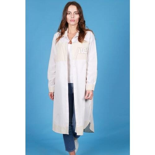 WATHKA Women's Big Shirts