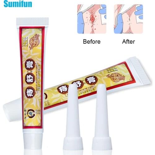 1/3/5 pcs Chinese Herbal Hemorrhoids Ointment Crack Anal Internal & External Anal Fissure Painkiller Cream Balm Medical Plaster