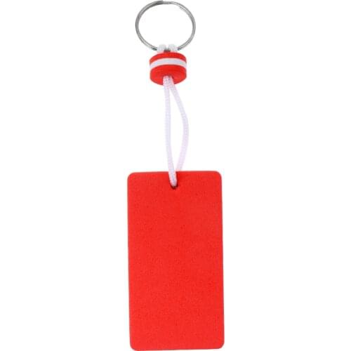 Yacht Boating Drifting Sailing Buoyant Floating Key Chain Key Ring Keys Holder- Rectangle Shaped Key Ring Save Rectangle Shape