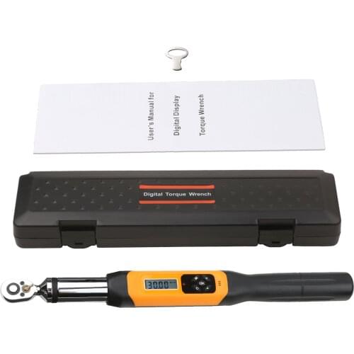 KKmoon 3/8 Inch Digital Torque Wrench Electronic Torque Wrench with Buzzer & LCD Alarm (0.3-30 N.m)