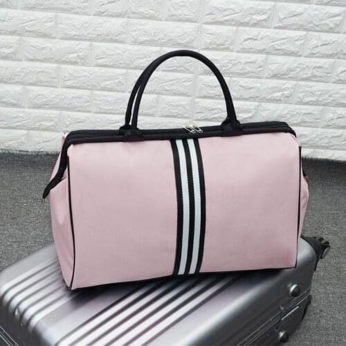 Women Luggage Duffel Bag Handbag Sport Gym Shoulder Bag