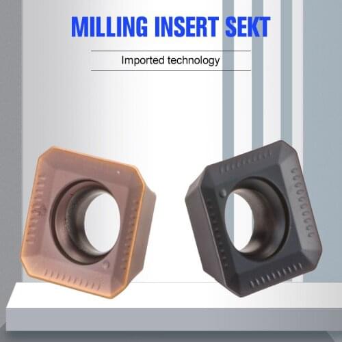 YOUSCARD 10Piece SEKT1204AFTN Milling cutter carbide alloy Face milling cutter cutters for metal cnc milling cutter