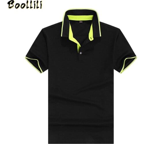Breathable Brand New 2020 Arrived Polo Shirts Short Sleeves Men Classic Design Solid Color S-3XL