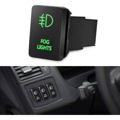 Powersports Fog Light Control On-off Button Automotive Interior Switch Buttons Replaceable Car Accessories