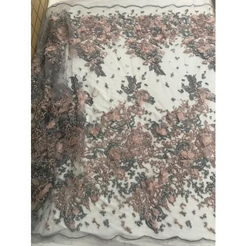 Sale African Lace Fabric J-288882 High Quality Embroidery French Tulle Lace Fabric Nigerian Lace Fabric For Wedding Dress