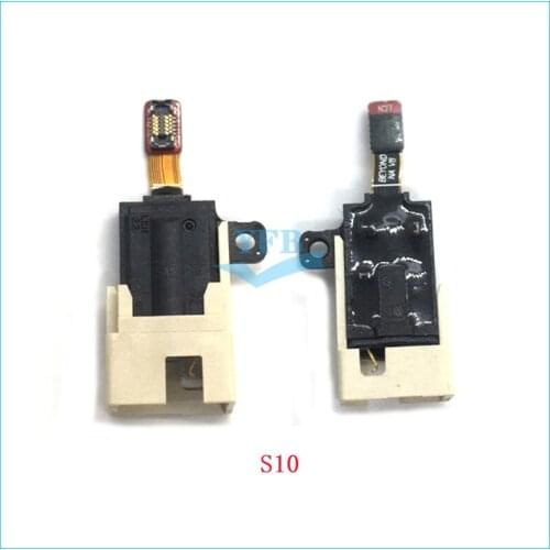 Earphone Jack Headphone Audio Jack Microphone Flex Cable For Samsung Galaxy S10 S10 Plus S10E G970 G975 G973