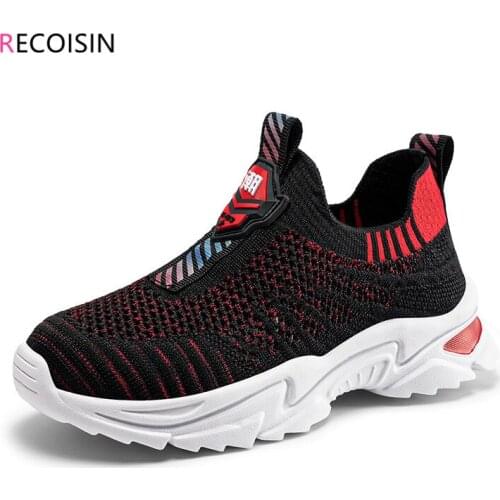 RECOISIN Children Sneakers Breathable Mesh Summer Shoes For Boys Comfortable Running Sports Kids Shoes Boys Chaussure Enfant