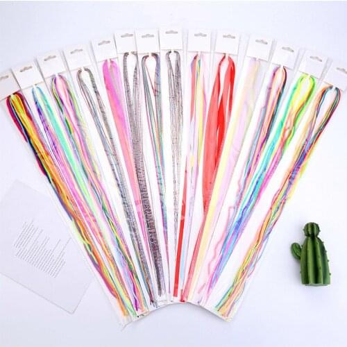 Female Bohemia Style Womens Hair Accessories Reggae Braided Ribbon Woven Rope Hair Headdress for Kid Women Girl Long 90cm