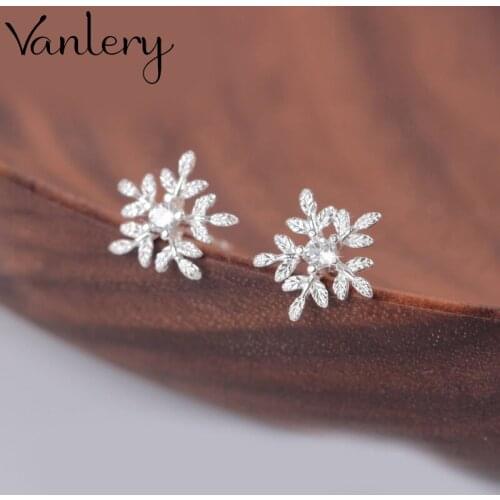 New Arrivals Korean Style Crystal Snow Earrings For Women Lady Bridal Earrings Girls Gifts Pendientes Brincos 2021
