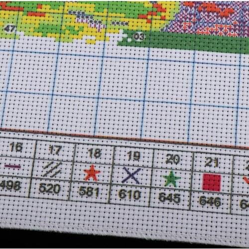 Winter Pattern - Stamped & Counted Cross Stitch Kits Handmade Home Decor