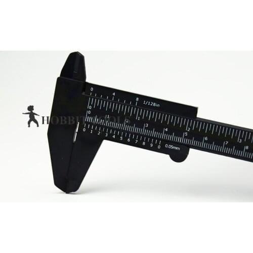100pcs 0-150mm Plastic Vernier Caliper Resolution 1mm Student Experiment Measuring Tool Pearl Jewelry