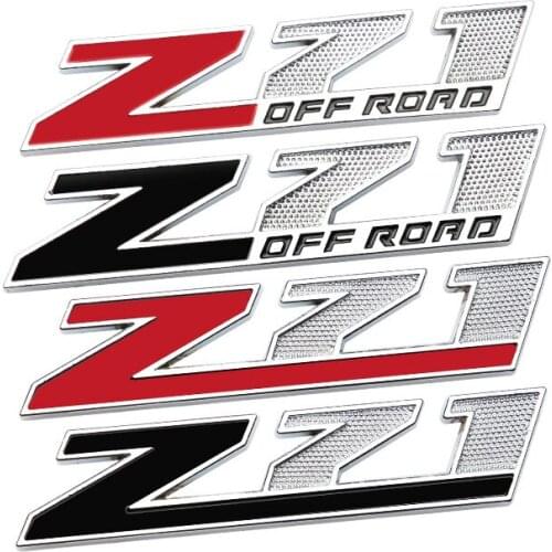 1X 3D Metal Z71 Car Emblem Sticker Auto Badge Decal Fender Trunk Accessories Auto styling for Chevrolet