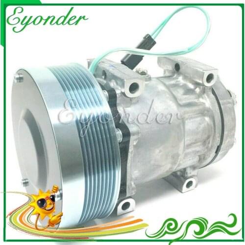 A/C Air Conditioning Compressor Cooling Pump 7H15 24V for Caterpillar Krone 75R90394 3249711 324-9711 270124760 54250 4250 4130