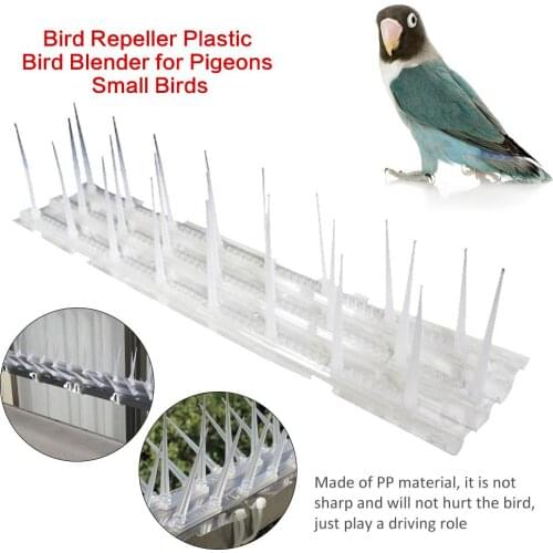 Safe Bird Repeller Plastic Bird Blender Can Revent Climbing And Prevent The Bird From Staying For Pigeons Small Birds Dropship