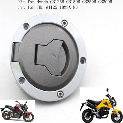 E0390 Motorcycle Fuel Cap For Honda CB125R CB150R CB250R CB300R FHL WJ125-18MSX /M3 Fuel Gas Tank Cap Cover