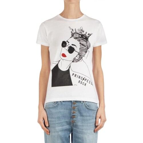 Narcissus T-shirt women NAR IMP52 t Princess T-shirt rock Black