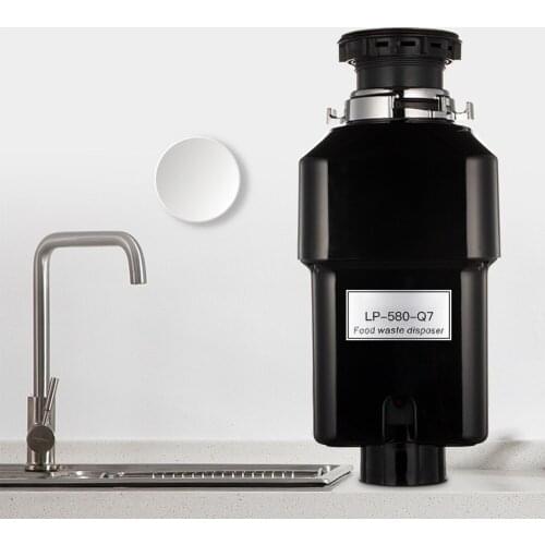 Kitchen Food Waste Disposer Food Garbage Processor Chopper Stainless Steel Grinder Fully Automatic Household Drain Pipe Sink