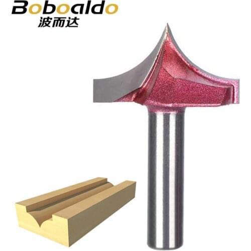 8mm Shank Router Bits Woodworking Cutter Trim Corner Point-cut Round Cove Box Bits Carving Point Cutting RoundOver Groove Bit