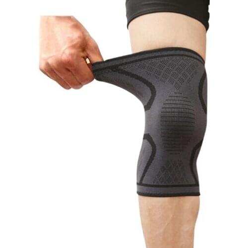 1PCS Fitness Running Cycling Knee Support Braces Elastic Nylon Sport Compression Knee Pad Sleeve for Basketball Volleyball