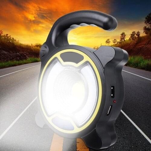 Outdoor Portable Lantern Tent Lamp COB LED Work Light Torch Hiking Travel Super Bright Camping Lights Flashlight 2Colors