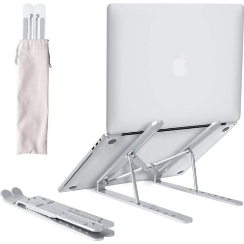 Notebook Stand Foldable Support Base Laptop Stand For Macbook Pro Lapdesk Computer Cooling Bracket Riser Laptop Holder