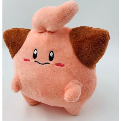 Pokemon Plush Toy Clefairy Pink Anime Doll Hobby Collectible Stuffed for Kids