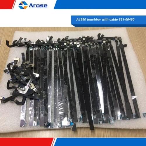 A1990 touchbar with cable 821-00480-A 821-00480-04 821-00480-05 for Macbook pro A1990 touch bar