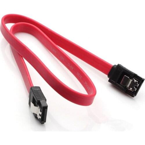 40cm Super Speed Straight SATA 3.0 Cable 6GB/s SATA III Cable Flat Data Cord for HDD SSD Wholesale Motherboard