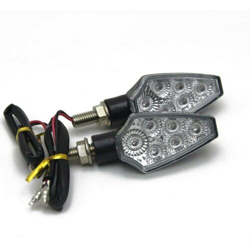 Universal Motorbike Motorcycle Turn Signal Lamp Indicator LED Light Blinker Flasher Amber Lighting Accessories