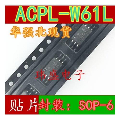 10pcs ACPL-W61L SOP-6 W61L ACPLW61L ACPL-W61LV