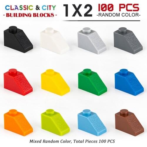 1X2 100 To1000 Pcs Classic Brand Building Blocks DIY Creative Bricks Bulk Model Figures Educational Kids Small Size Toys