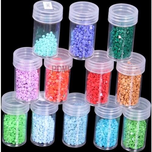 2/20/30/60/100/120/240 Bottles Diamond Painting Accessories Container Bottles Diamond Painting Tools Crystal Bead Storage jar