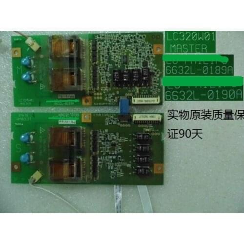 6632L-0189A 6632L-0190A HIGH VOLTAGE board for connect with LC320W01 T-CON connect board