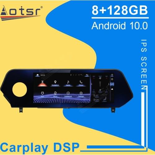 8+128G Android 10.0 DSP Carplay 8-core CPU For LEXUS UX 2019 Car Radio Audio tape recorder stereo Navigation Multimedia Player
