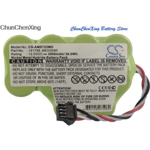 Cameron Sino 3000mAh Battery for Alaris Medicalsystems 7000,7100,7100e,7101,7130,7130B,7130D, 7131, 7132, 7200, 7200e, 7201,7230